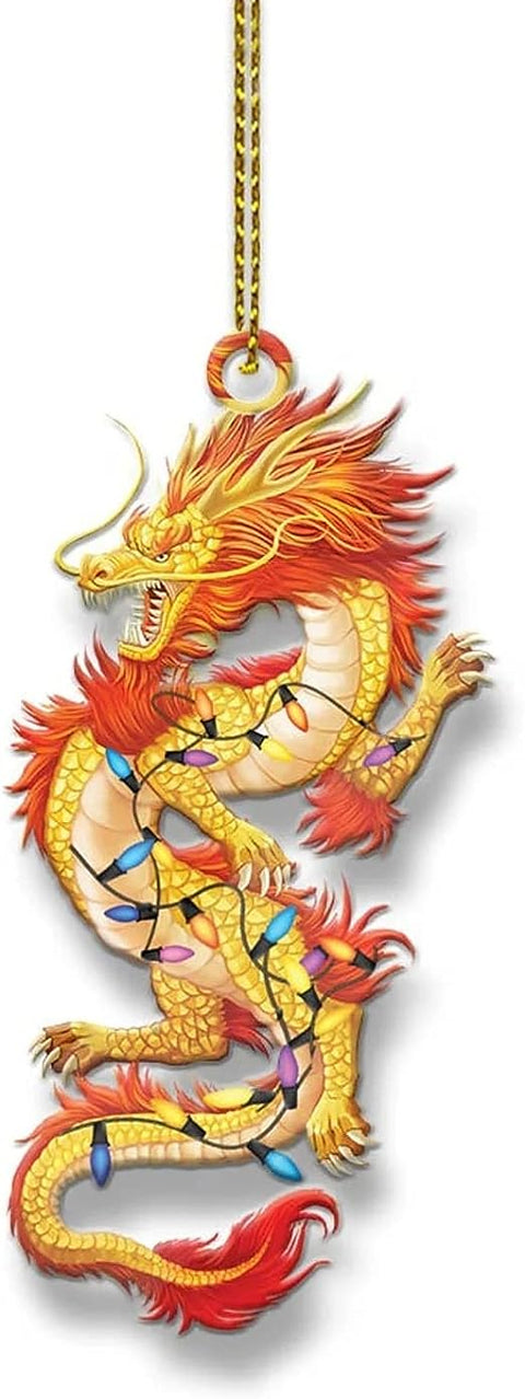 Dragon Asia Christmas Ornament Dragon Christmas Tree Ornaments Dragon Ornament Gift for Dragon Lover Dragon Christmas Tree Christmas Xmas Tree Decoration Home Decor