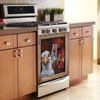 Dishwasher Magnet Cover, Rooster Farm, Stickers, Chicken Lovers, Funny Chicken Farm Gift, Housewarming Gifts, Home Decor, Mother's Day Gift DL