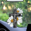 Faith Daisy Car Hanging Ornament