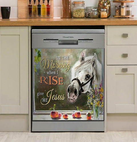 Horse In The Morning Horse Decor Kitchen Dishwasher Cover