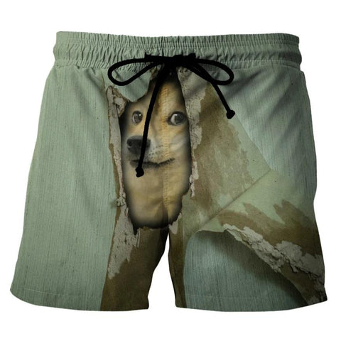Corgi  Custom Swim Trunks