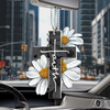 Faith Daisy Car Hanging Ornament