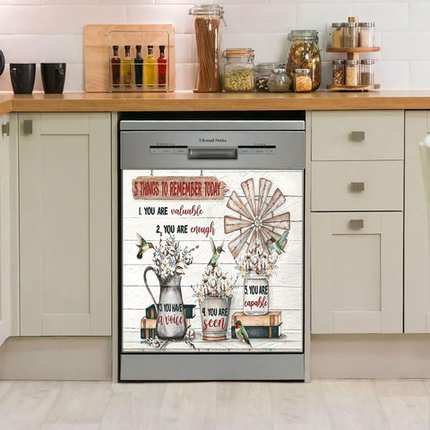 5 Things To Remember Today Dishwasher Cover