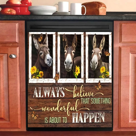 Always Believe Dishwasher Cover