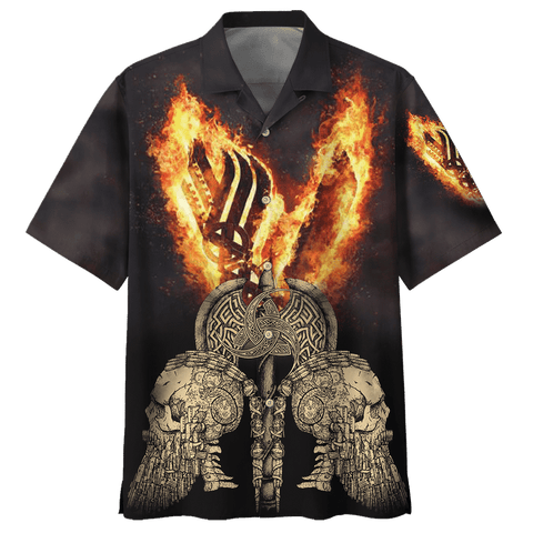 Viking Hawaii Shirt Limited Edition 3D All Over Printed Unisex Shirts