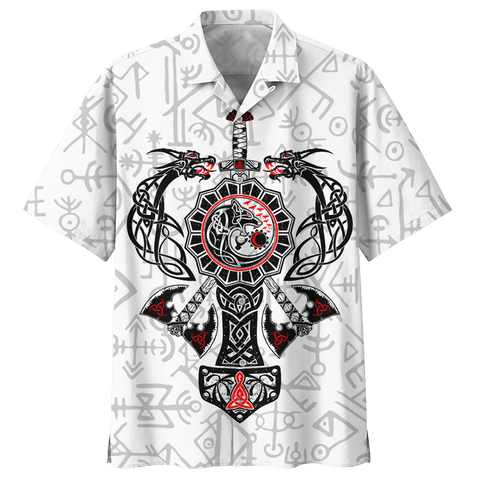 Viking Hawaii Shirt Limited Edition 3D All Over Printed Unisex Shirts