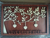 Personalized Hanging Hearts Family Names Sign Frame Mothers Day Decor Home Decorations Mom Grandma Gifts HT