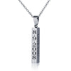 Personalized Engraved Name Date Mothers Day Necklace Mom Jewelry Gift For Mom Grandma Wife HT