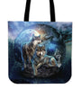 Wolf Cherokee Tote Bag
