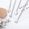 4pcs/Set Personalized Heart Mothers Day Necklace With Birthstones Mom Jewelry Gift For Mom Grandma Wife HT