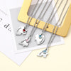 4pcs/Set Personalized Heart Mothers Day Necklace With Birthstones Mom Jewelry Gift For Mom Grandma Wife HT