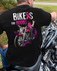 Bikers for boobs T-Shirt Breast Cancer In October We wear pink T-shirt 3D Custom VA, Pink Ribbon Shirt
