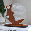 Personalized Family Names Sign Frame Mothers Fathers Day Decor Home Decorations Mom Grandma Dad Gifts HT