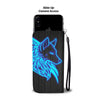 Wolf Neon Wallet Case