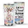 Autism Awareness Tumbler Cup Autism Mom Personalized Tumbler Cup Autism Awareness Gift Idea For Mom HT
