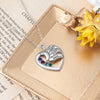 Personalized Family Heart Mothers Day Necklace With Birthstones Mom Jewelry Gift For Mom Grandma Wife HT