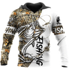 Men Fishing hoodie Bass Fishing Sport