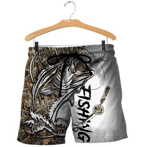 Men Fishing Short Bass Fishing Sport