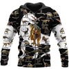 Dinosaur Hoodie Brown WhiteDINOSAUR 3D ALL OVER PRINTED SHIRTS MP894