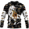 Dinosaur Hoodie Brown WhiteDINOSAUR 3D ALL OVER PRINTED SHIRTS MP894