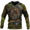 Dinosaur Hoodie DINOSAURS 3D ALL OVER PRINTED SHIRTS MP902
