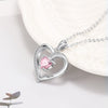 Personalized Name Heart Mothers Day Necklace With Birthstones Mom Jewelry Gift For Mom Grandma Wife HT