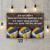 Personalized Poster Volleyball Poster - Being Better 3D Poster TV306686