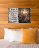 Personalized Mushroom Hunting Hold You Hand Horizontal Poster TV345215