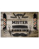 Personalized Barber Shop Horizontal Poster TV331234