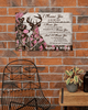 Personalized Deer Pink Camo I Choose You Poster TV308629