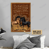 Personalized Horse I Love You The Most Vertical Poster TV308628