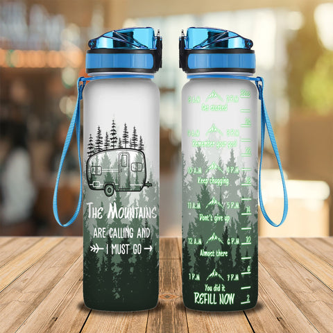 Camping Nature Tracker BottleWQ10 DBV BTND050898 Water Tracker Bottle
