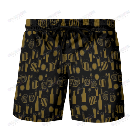 Men Beer Shorts Beer Hawaiian Shorts 04 TV053250