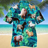 Miniature Horse Lovers Hawaii Shirt
