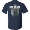Green Line Man Of God Veteran Myth Legend Shirt Christian Love Proud Veteran Mens Gift HN