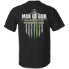 Green Line Man Of God Veteran Myth Legend Shirt Christian Love Proud Veteran Mens Gift HN