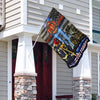 Fire Honor Rescue Courage 9-11 Never Forget Firefighter American Flag Memorial Day American And Buidlings Flag  American Flag - September 11 - Never Forget Flag American Patriot Flag, 20th Anniversary Patriot Day Gift