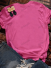 In October We Wear Pink Tie Dye Print Short Sleeve T-shirt TM
