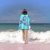 Let's Be Mermaids Sand Free Beach Towel