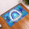 Hate Has No Home Here Autism Awareness Doormat Autism Home Decor Autism Awareness Gift Idea HT