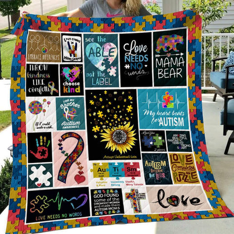 Love Need No Words Blanket