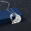 Personalized 925 Silver Mothers Day Necklace With Birthstones Mom Jewelry Gift For Mom Grandma Wife HT