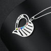 Personalized 925 Silver Mothers Day Necklace With Birthstones Mom Jewelry Gift For Mom Grandma Wife HT