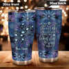 Autism Awareness Tumbler Cup Christmas We Are Like Snowflakes Blue Purple Autism Personalized Tumbler Cup Autism Awareness Gift Idea HT