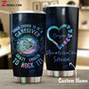 Caregiver, Nurse, CNA Thermo Tumbler Tough Enough To be A Medic Crazy Enough To Rock It Size 20 oz