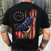 We The People 1776 T-shirt, Distressed American Flag Shirt, Constitution USA, Patriotic Shirt