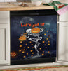 Halloween Skeleton Weed Let's get lit Dishwasher Cover HT