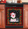 Pig Merry Christmas Dishwasher Cover Kitchen Appliance Decal Christmas Home Decor Xmas Gift HT