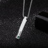 Personalized Bar Name Mothers Day Necklace With Birthstones Mom Jewelry Gift For Mom Grandma Wife HT