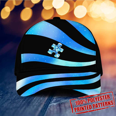 Blue Puzzle Autism Awareness Cap Autism Awareness Hat Autism Awareness Gift Idea HT